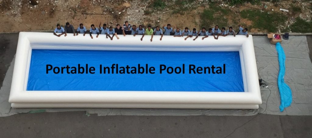 inflatable pool for rent